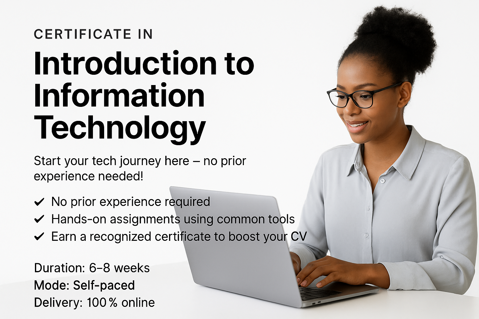 Certificate in Introduction to Information Technology